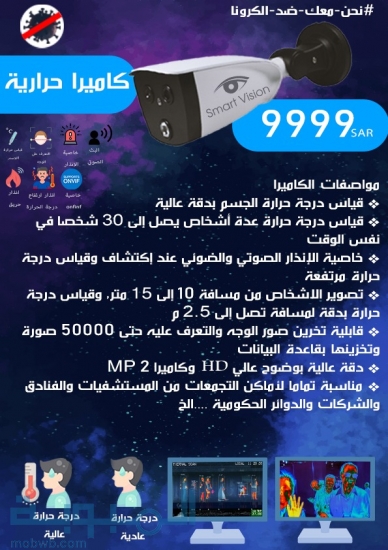 الكاميرا الحرارية الذكية