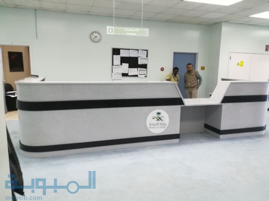 كاونتر استقبال مستشفى