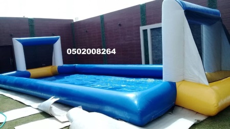 ملعب صابوني 4*1 نفخ الجدا — صورة 1